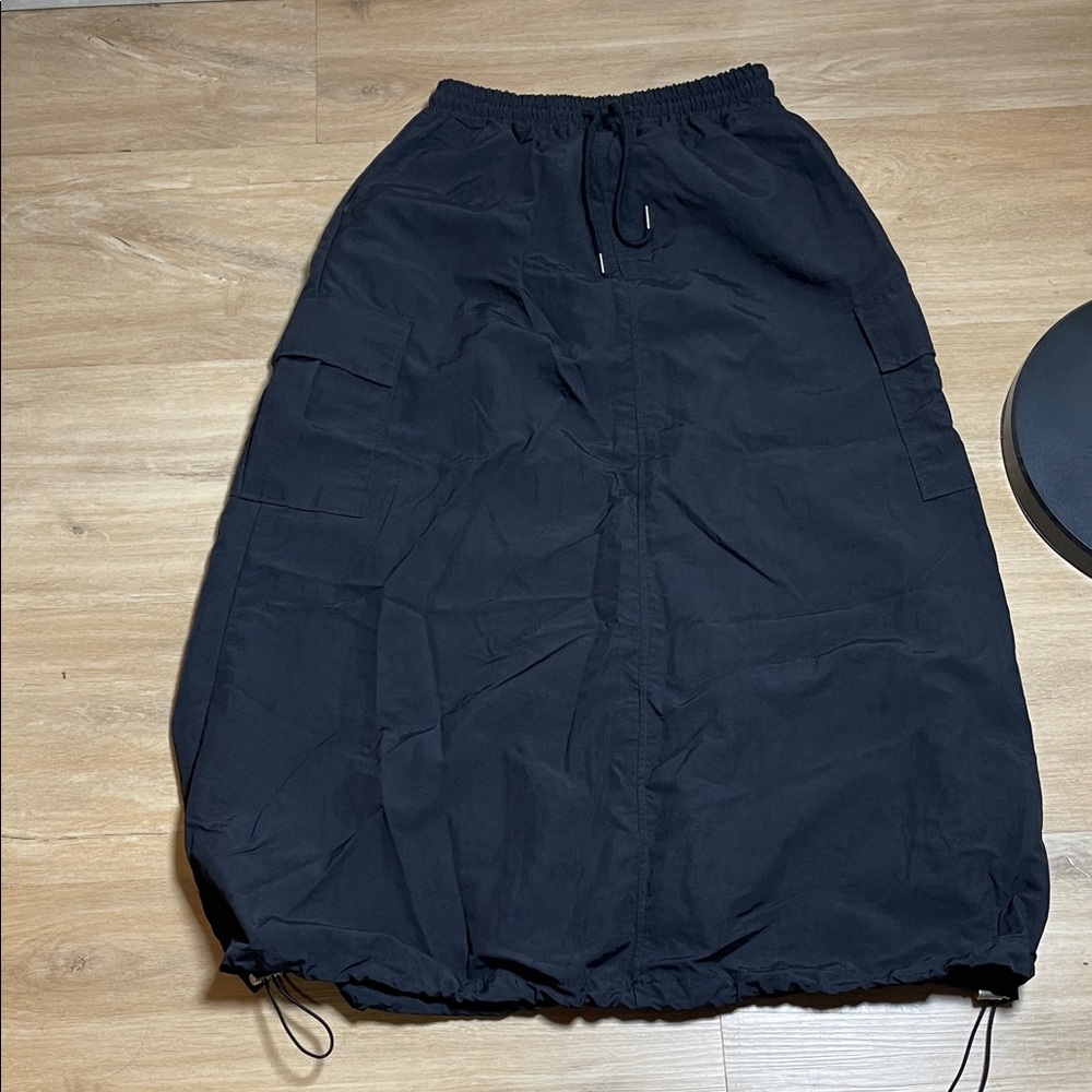 Stylish Black A-Line Women's Skirt